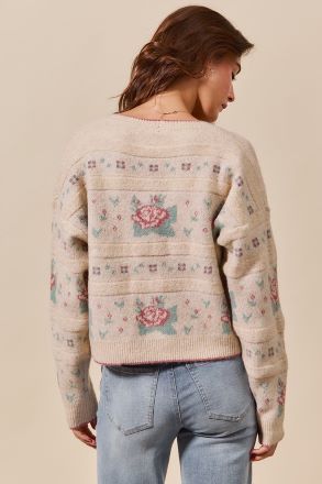 Stay Sweet Floral Cardi