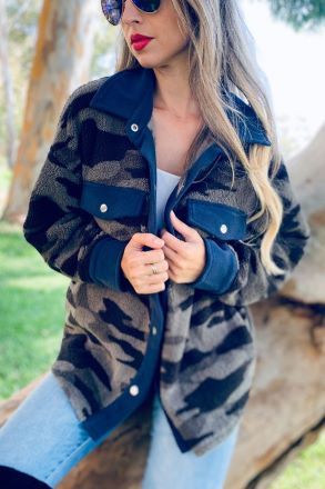 Woodsy Camo Shacket