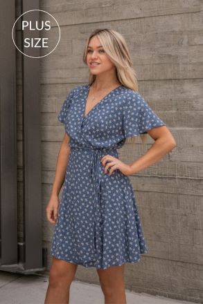 Time After Time Wrap Dress
