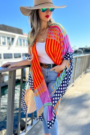 No Cloudy Skies Kimono