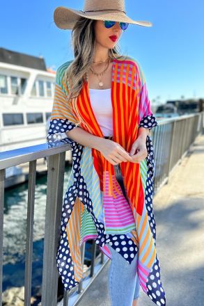 No Cloudy Skies Kimono