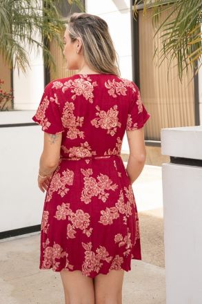 Wild Romance Wrap Dress