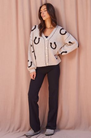 Horse Shoe Cardigan