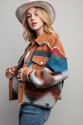 Autumn Roads Aztec Jacket