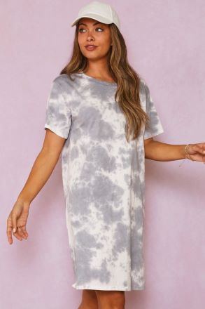 Tie Dye Obsessed Tee Dress