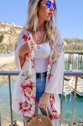 Beautiful Day Kimono Cardi