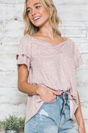 Beautiful Memories Leopard Top