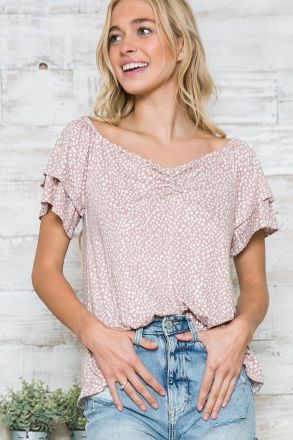 Beautiful Memories Leopard Top
