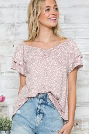 Beautiful Memories Leopard Top