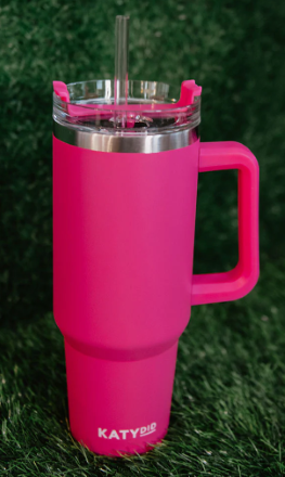 KatyDid Travel Tumbler Cup with Handle