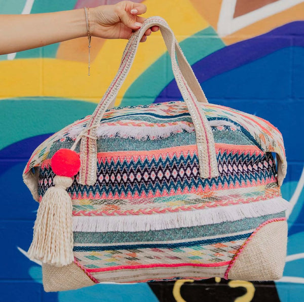 KatyDid Multi-color Weekender Bag